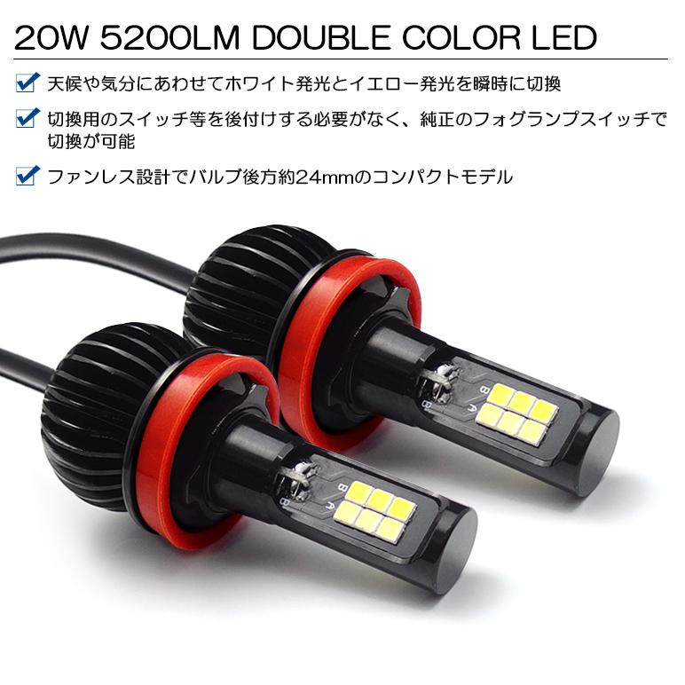 18系/180系 前期/後期 クラウン マジェスタ LED フォグランプ