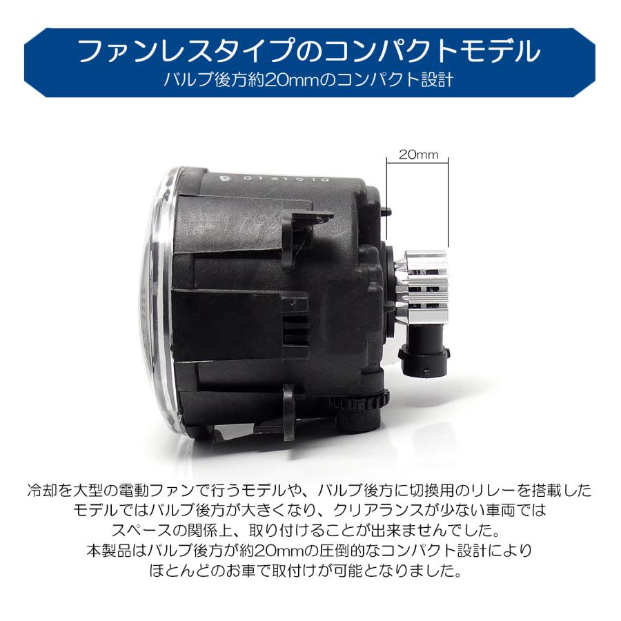 VA系/VAG 前期 WRX S4 フォグランプ LED 2色切替 ホワイト/イエロー