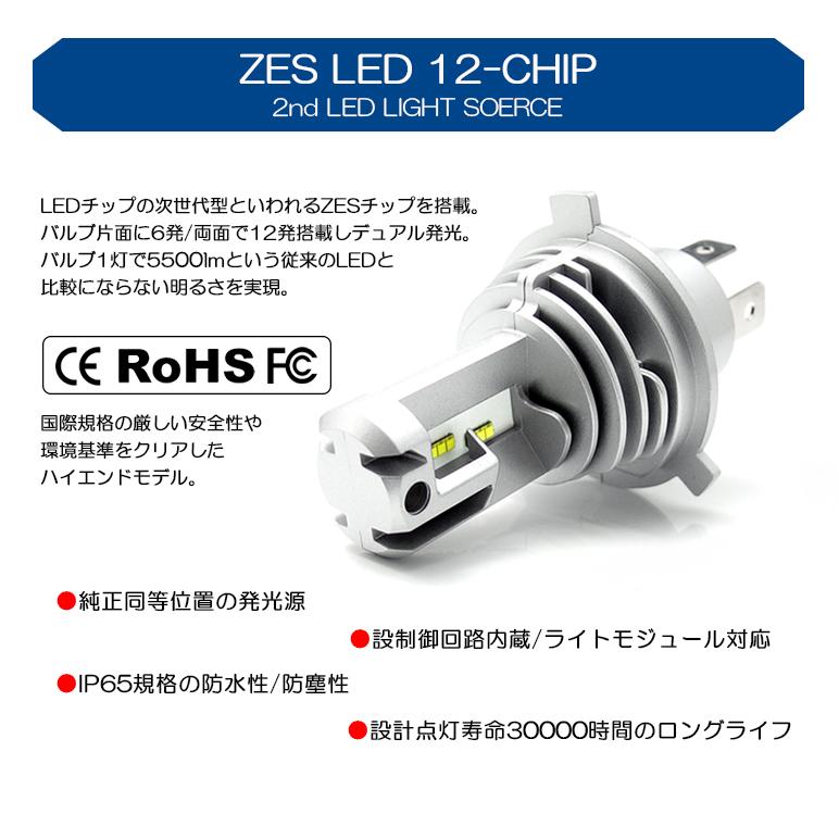 S321N/S331N 後期 ディアスワゴン LED ヘッドライト H4 Hi/Low 切換
