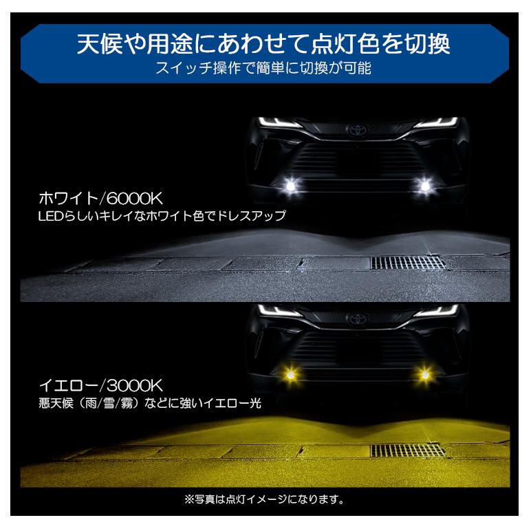 FL1/FL4 シビック 純正LEDフォグランプ 交換用バルブ 4000LM 2色 FL1/FL4 シビック 純正LEDフォグランプ 交換用バルブ 4000LM 2色