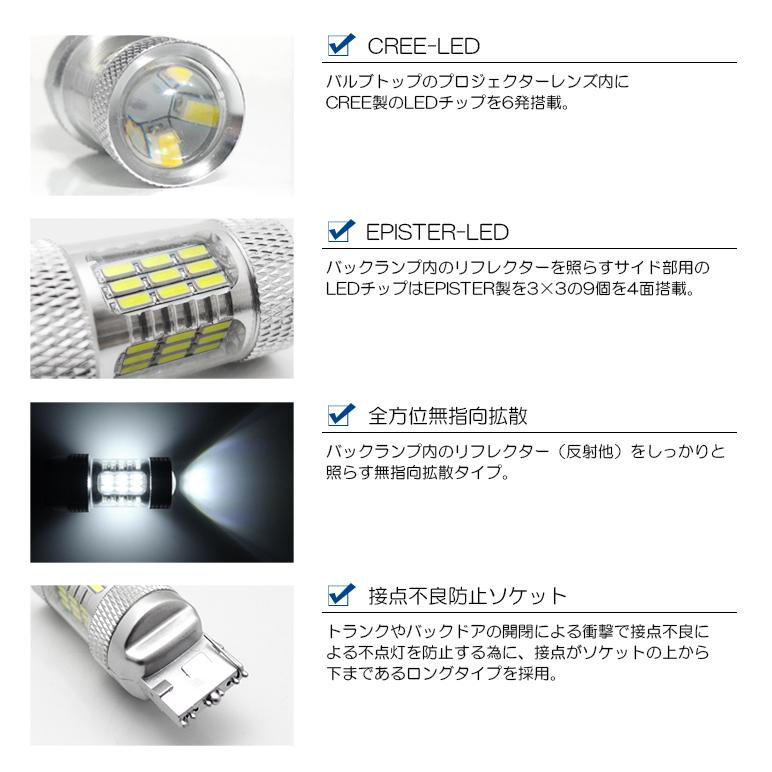 GT系/GT2/GT3/GT6/GT7 前期/後期 インプレッサスポーツ LED バック
