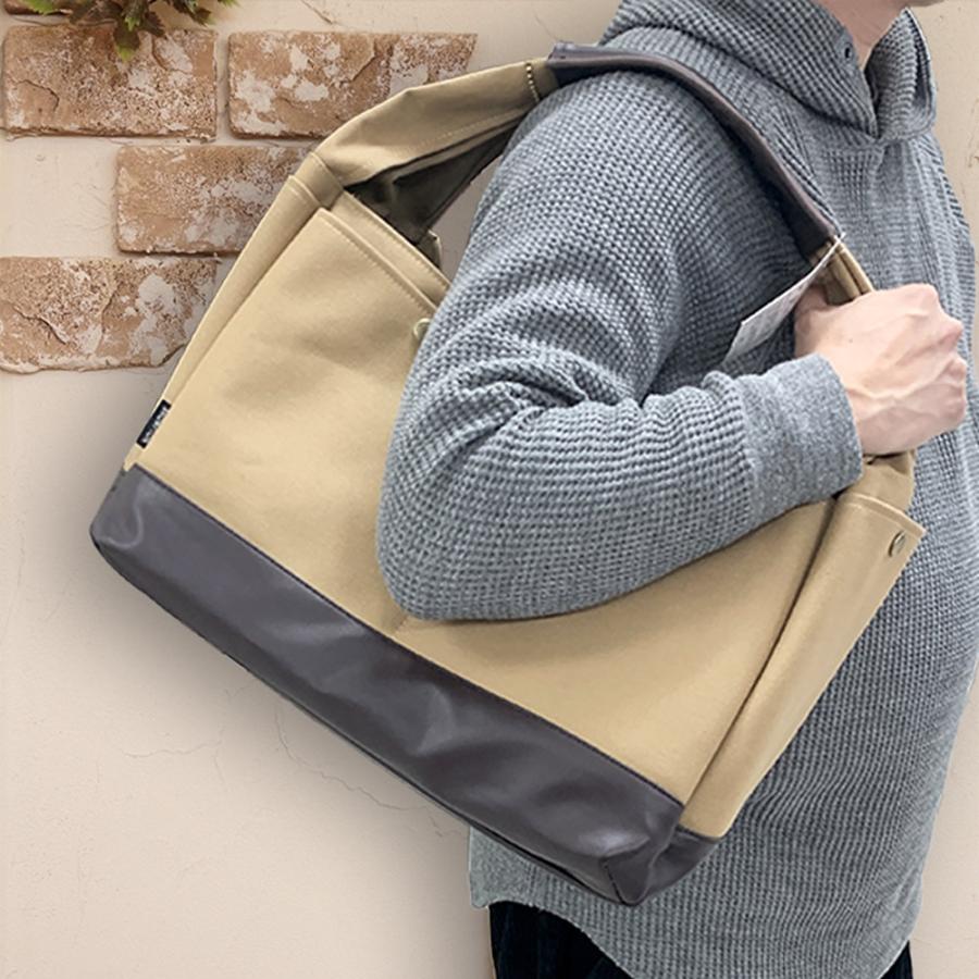 トートバッグ メンズ レディース キャンバス 大容量 大きめ ファスナー