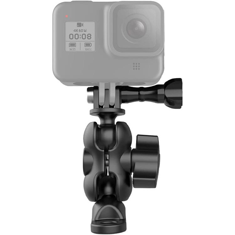 Gopro対応 オートバイバイクミラーマウントベース ウェアラブルカメラ 