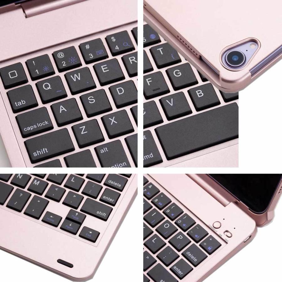 iPad mini6 ワイヤレス bluetooth キーボード ケース カバー