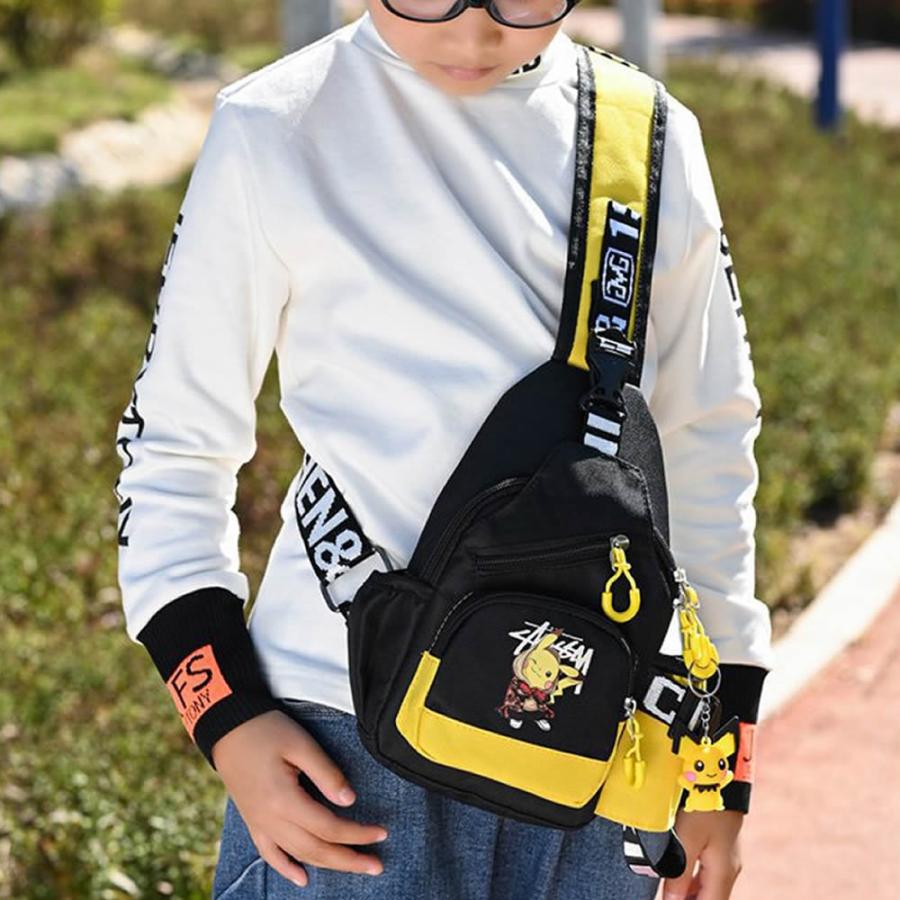 キッズバッグ 男の子 女の子 キッズボディバッグ 通園 かわいい 子供  