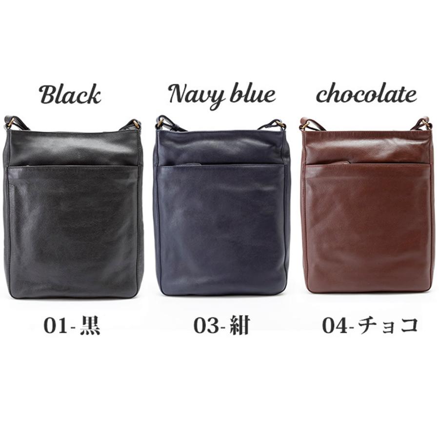ショルダーバッグ メンズ 通勤 本革 斜めがけ 大人 ブランド 革 縦型