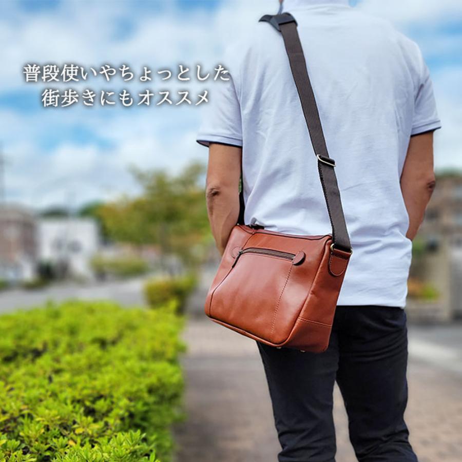 本革ショルダーバッグ　メンズ　レディース　ビジネス　便利小物 ショルダーバッグ メンズ 本革 b5 斜めがけ 横型 かっこいい 革 レザー