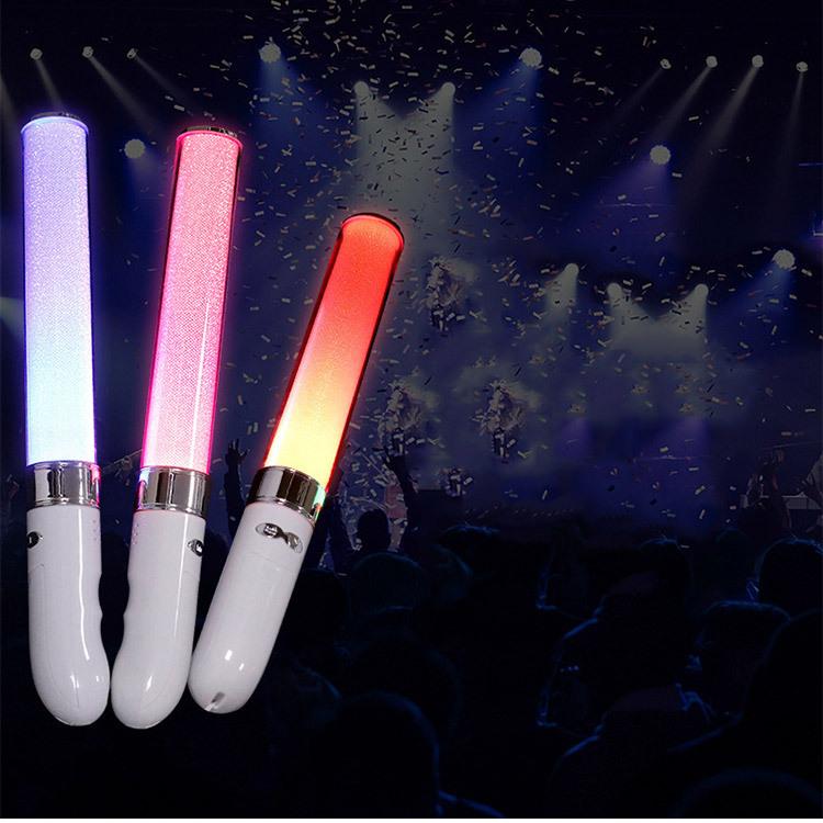 コンサートライト 2本セット LED ペンライト 18色 カラーチェンジ