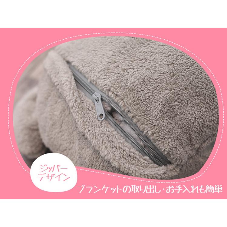 お昼寝まくら ブランケット ぬいぐるみ アームウォーマー ホルダー 収納 ケース 北欧 ひざ掛け クッション ベビー アウトドア膝掛け フランネル 毛 Enfali 通販 Yahoo ショッピング