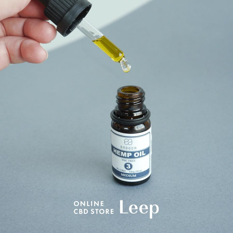 CBD オイル 300mg 濃度 3% Endoca エンドカ お試し 容量 10ml 高