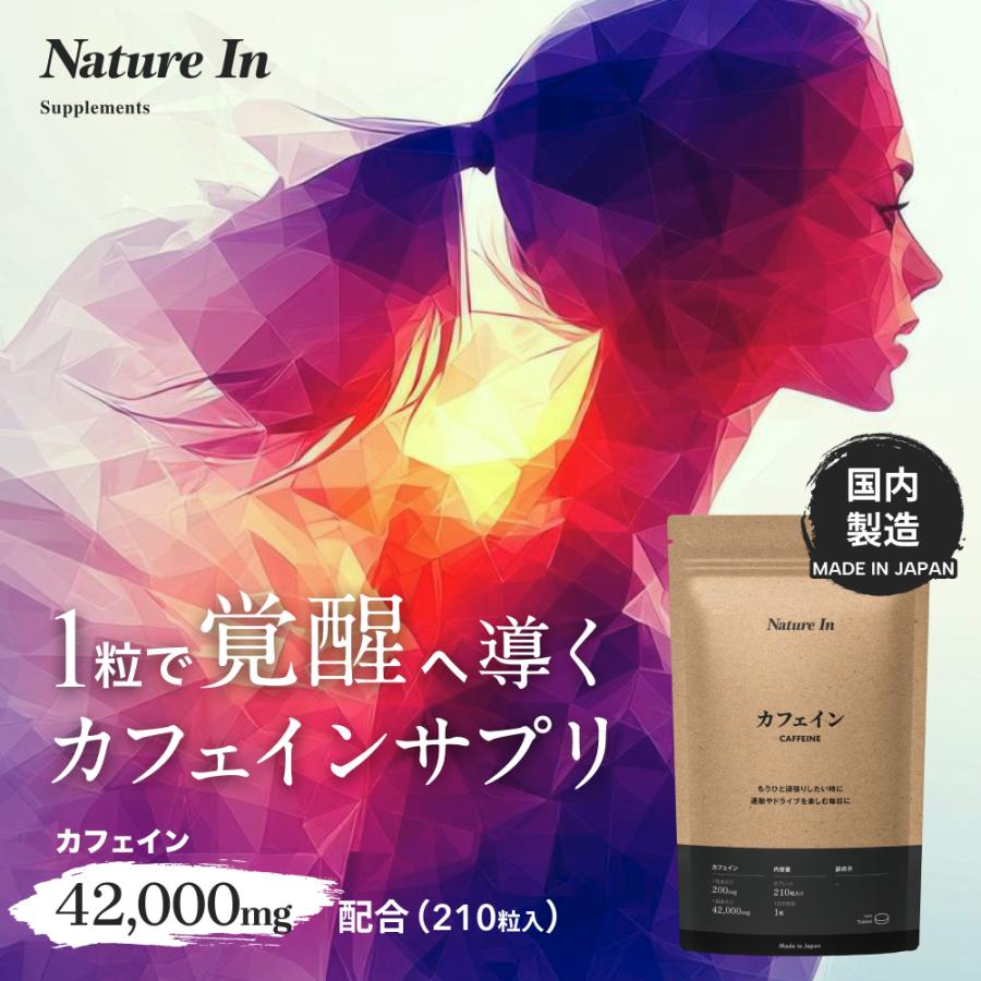Nature In 高濃度カフェイン 42000mg配合 210粒（1粒200mg×210粒