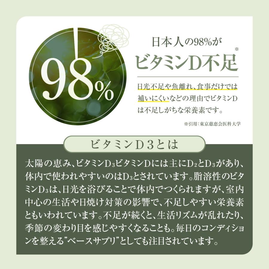 ビタミンD3 サプリ120日分 2000IU/粒 DHA EPA フィッシュオイル 大容量