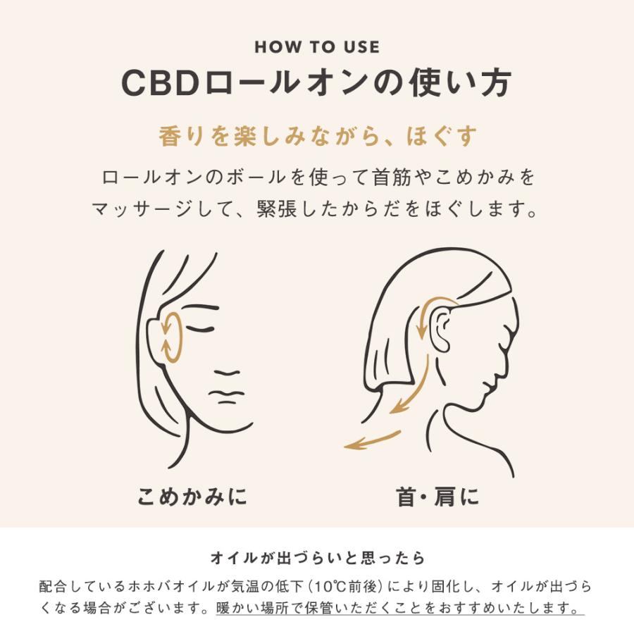 roun（ラウン） CBD ロールオン オイル CBD 500mg 8ml : Leep Yahoo!店
