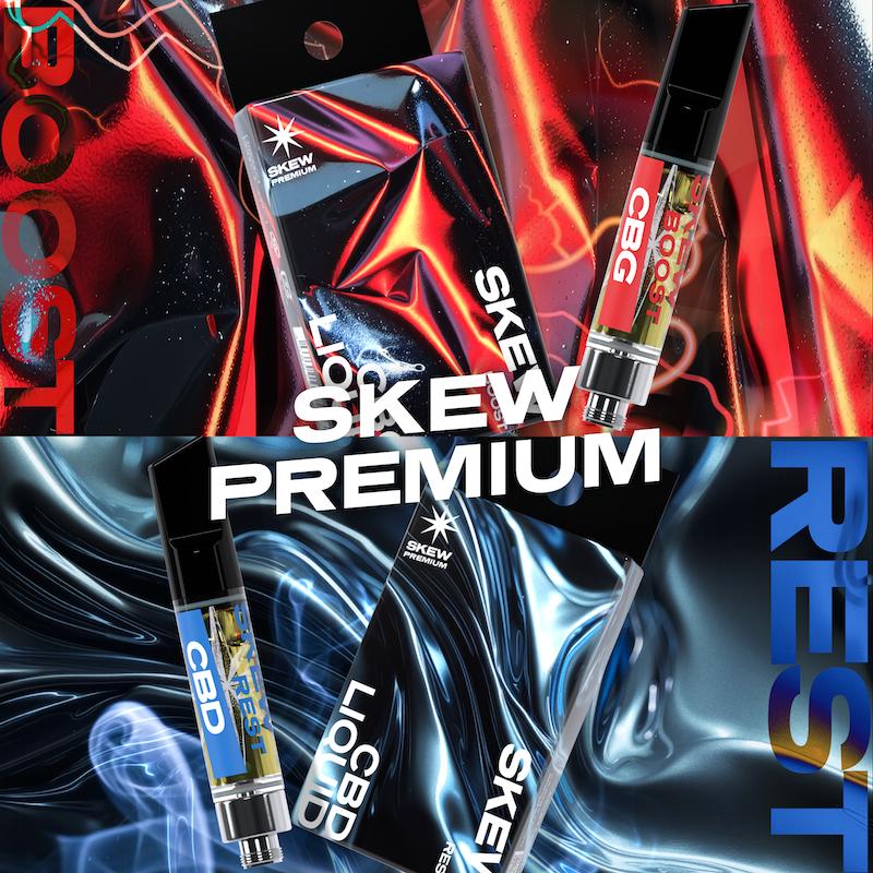 skew（スキュー） PREMIUM CBG / CBDリキッド 90％ 1ml CBD CBT
