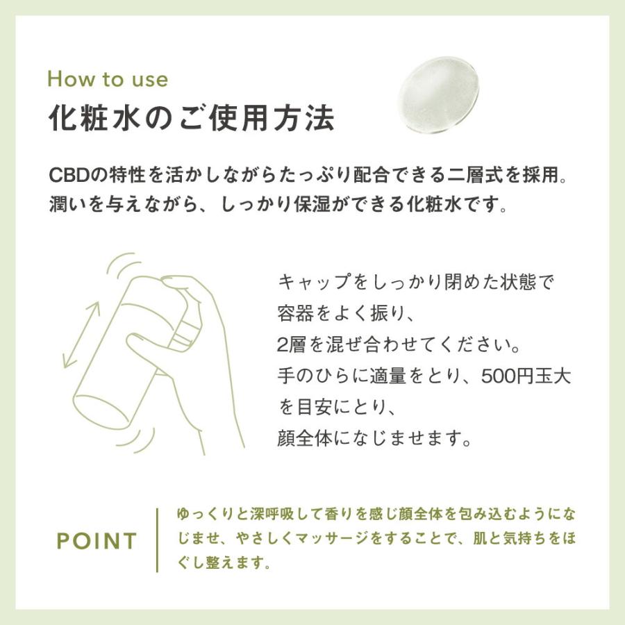 CBD ローション 化粧水 150ml CBD3000mg スキンケア roun ラウン