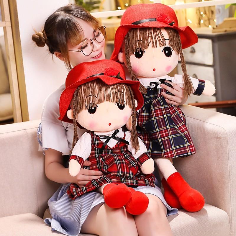 女の子ぬいぐるみ 人形ぬいぐるみ 可愛い 贈り物 60cm 2250 Leeショップ 通販 Yahoo ショッピング
