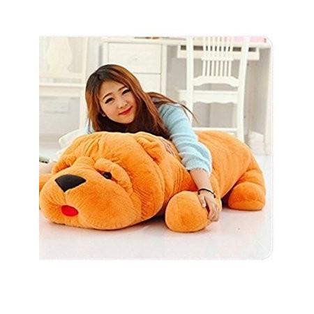 ぬいぐるみ/犬縫い包み/犬抱き枕/お祝い/ふわふわぬいぐるみ120cm