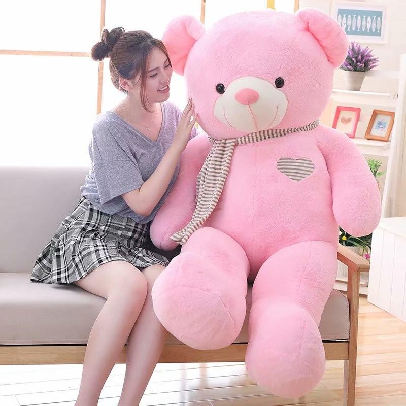 価格は安く 子供 熊 動物 ふわふわ マフラー くま クリスマスプレゼント子供ぬいぐるみ こども ギフト180cm 誕生日 女の子 ぬいぐるみ カラー ピンク Www Gatorheatandair Com