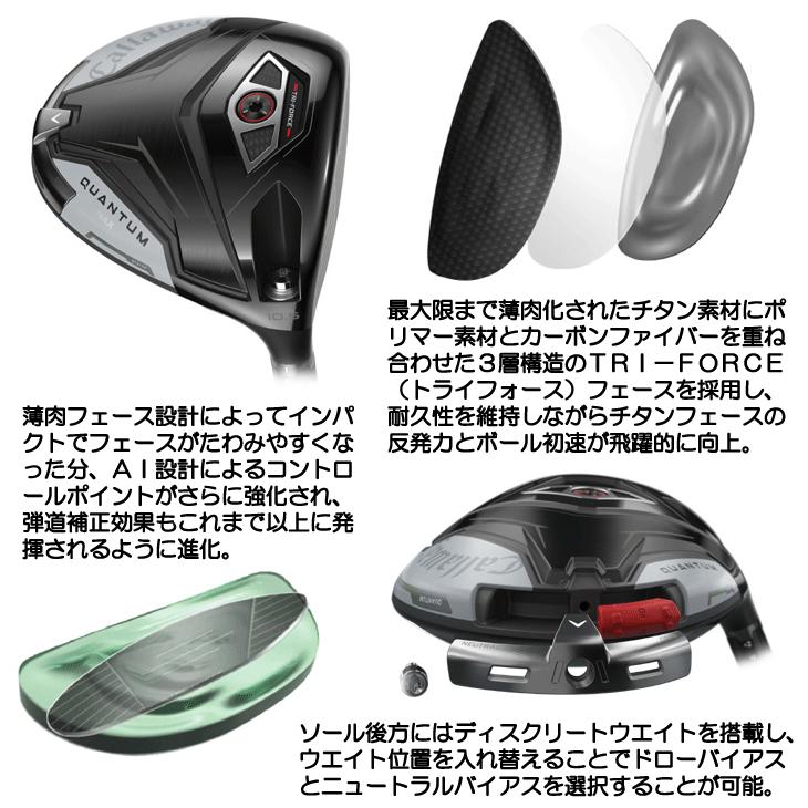 Callaway（キャロウェイ） レフティー QUANTUM (クアンタム) MAX