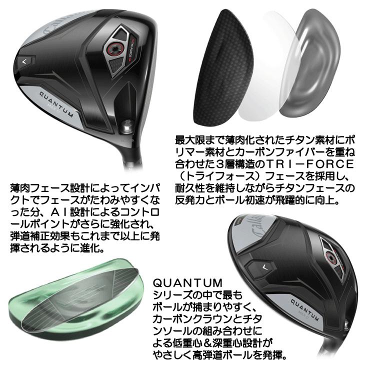Callaway（キャロウェイ） QUANTUM (クアンタム) MAX D ドライバー 