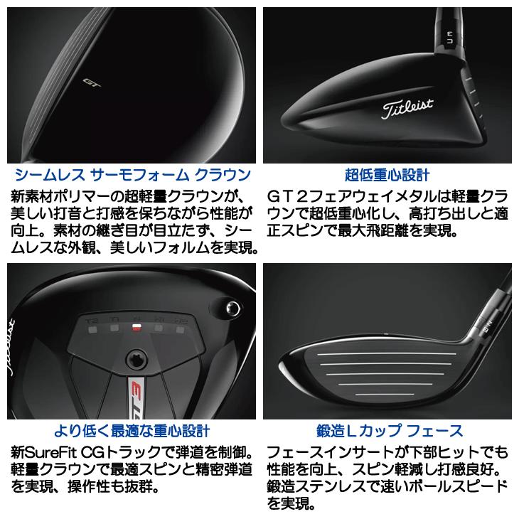 Titleist（タイトリスト） GT3 FW フェアウェイウッド Tensei 1K Blue