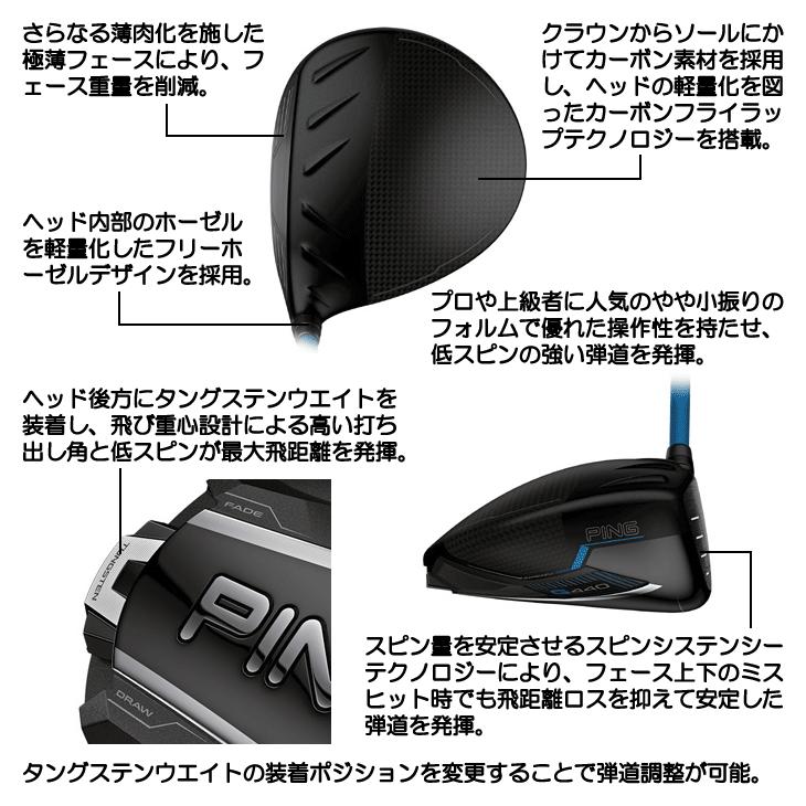 PING（ピン） PING G440 LST ドライバー スピーダーNX バイオレット 60