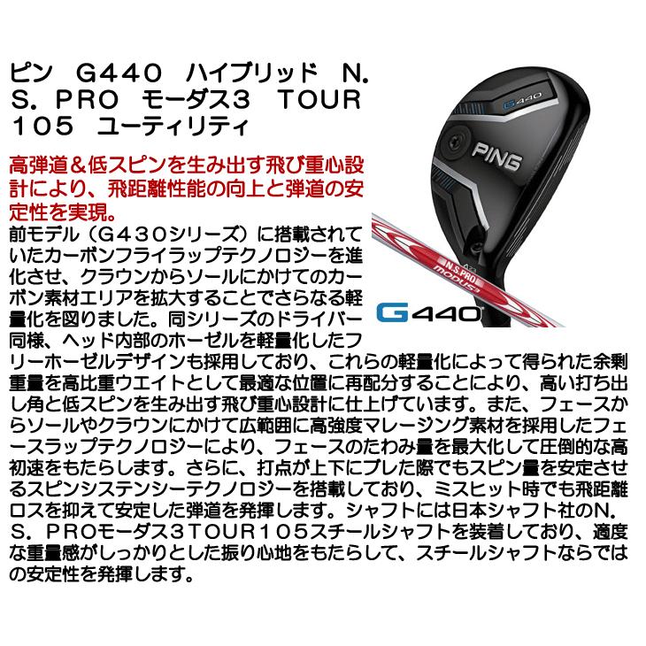 PING（ピン） PING G440 ハイブリッド ユーティリティ N.S.PRO 
