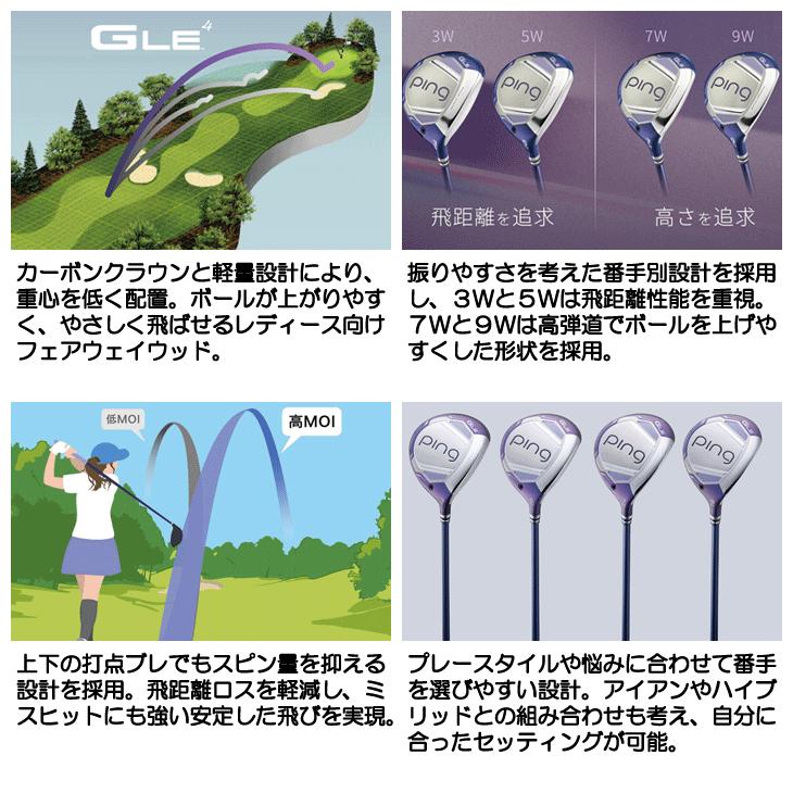 PING（ピン） レフティー レディース PING GLE4 フェアウェイウッド