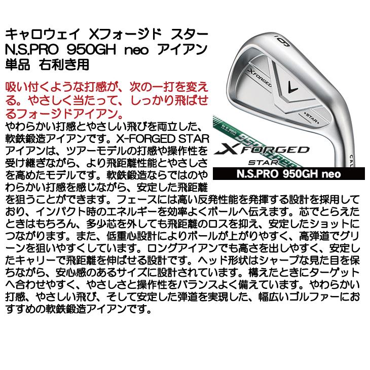 Callaway（キャロウェイ） Xフォージド STAR アイアン 単品 (#5) N.S.