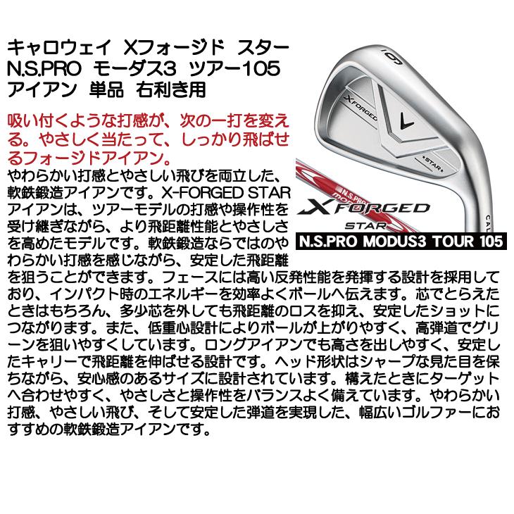 Callaway（キャロウェイ） Xフォージド STAR アイアン 単品 (#5) N.S.