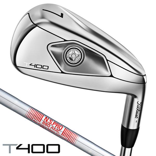 Titleist タイトリスト 2023 T400 NS-PRO880AMC アイアン 単品（#5/#6 