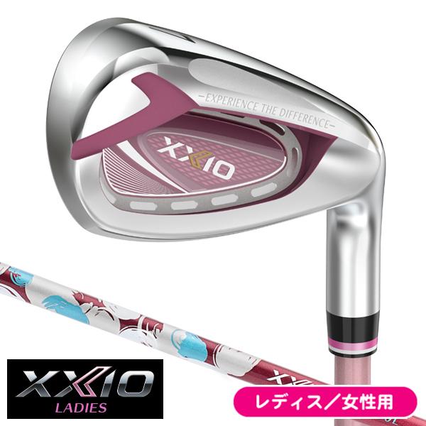 レディス/女性用 ダンロップ ゼクシオ12 MP1200L ボルドー アイアンセット 5本 右用｜leftygolf