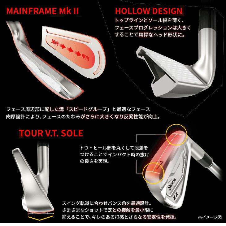 SRIXON スリクソン ZX5 MK-II ディアマナZX-II FOR アイアン SRIXON スリクソン ZX5 MK-II ディアマナZX-II FOR アイアン