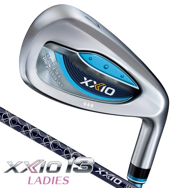 レディース XXIO13 8本セット MP1300L カーボンシャフト ブルー [DR/FW 
