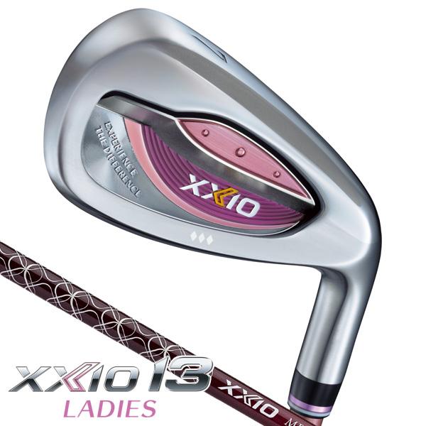 レディース XXIO13 8本セット MP1300L カーボンシャフト ボルドー [DR 