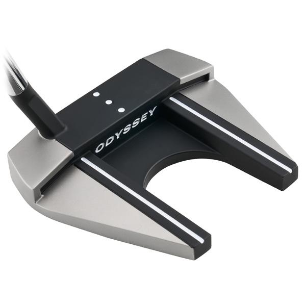 超美品　オデッセイ マイクロヒンジ #7 S パター 右利き用 日本正規品　34 ODYSSEY（キャロウェイゴルフ） オデッセイ 2024 マイクロヒンジ #7 S