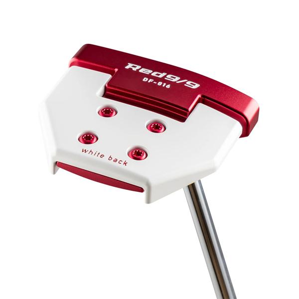 キャスコ Red9/9 DELTA-FACE 角マレット DF-016 パター 右利き用 日本正規品｜leftygolf｜03