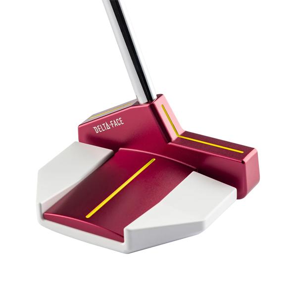 キャスコ Red9/9 DELTA-FACE 角マレット DF-016 パター 右利き用 日本正規品｜leftygolf｜04