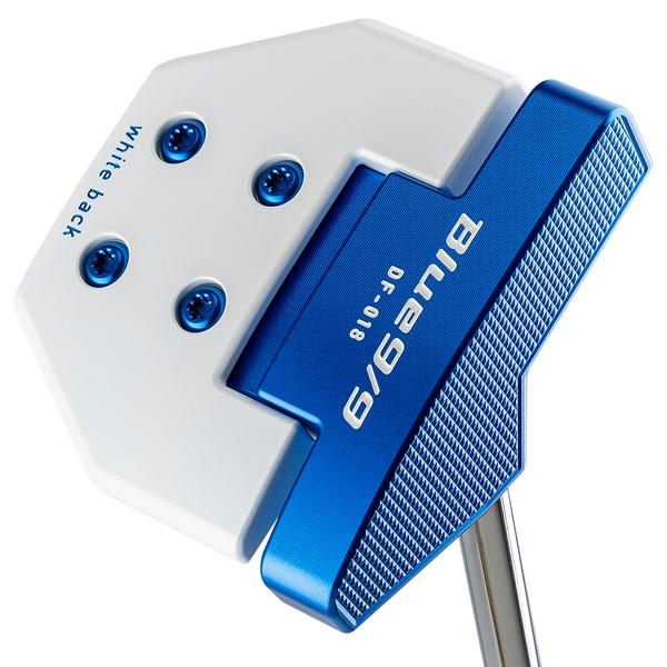 キャスコ BLUE 9/9 デルタフェース 角マレット DF018 パター 右利き用 