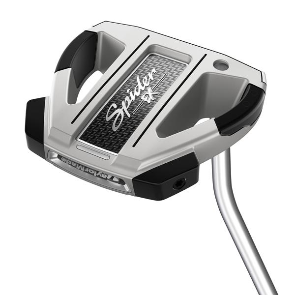 Spyder EX パター シルバー/ホワイト スタビリティ リバーステーパー
