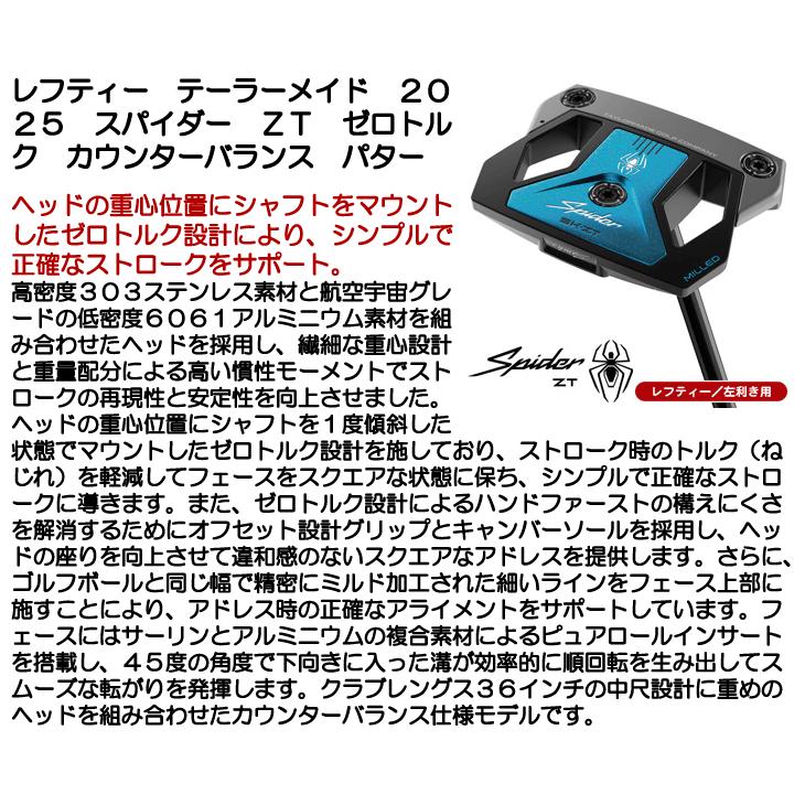 TaylorMade（テーラーメイド） レフティー スパイダー ZT カウンター