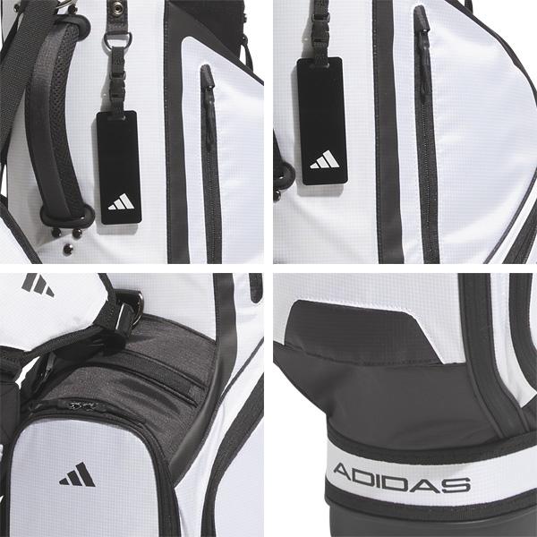 ナイキ6点セットキャディバッグボストン、新品アイアンカバー新品ネームタグ adidas（アディダス） 付属ネームタグ名入れ無料 2024 軽量 ロゴ IKL14