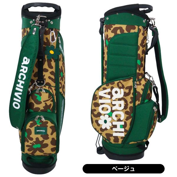 archivio アルチビオ キャディバッグ A510001 レディース ヒョウ