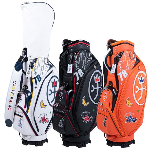 美品☆カステルバジャックのゴルフバック CASTELBAJAC SPORT カステルバジャック スポーツ キャディバッグ
