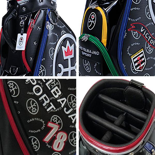 (専用)カステルバジャック　ゴルフバッグ CASTELBAJAC カステルバジャック 2022 CBC028 キャディバッグ