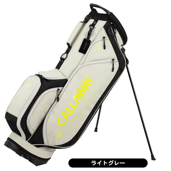 Callaway ホワイト キャディバッグ　スタンド　2025年モデル　新品 Callaway（キャロウェイ） メンズ 2025 イージーゴーイング スタンド