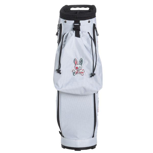 新品未使用 PSYCHO BUNNY キャディバッグ ホワイト Psycho Bunny キャディバッグ ホワイト Psycho Bunny サイコバニー