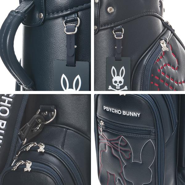 Psycho Bunny（サイコバニー） 2025 PBMG5SC5 ロゴアート キャディ
