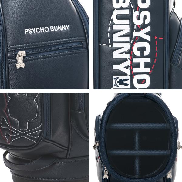 Psycho Bunny（サイコバニー） 2025 PBMG5SC5 ロゴアート キャディ