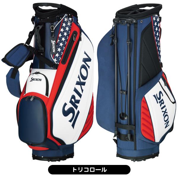 スリクソン 軽量キャディバッグ トリコロールカラー 新品ネームタグ ダ